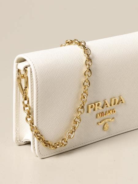 prada white purse|prada white leather purse.